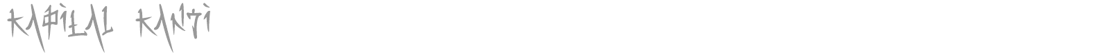 Kapital Kanji font preview